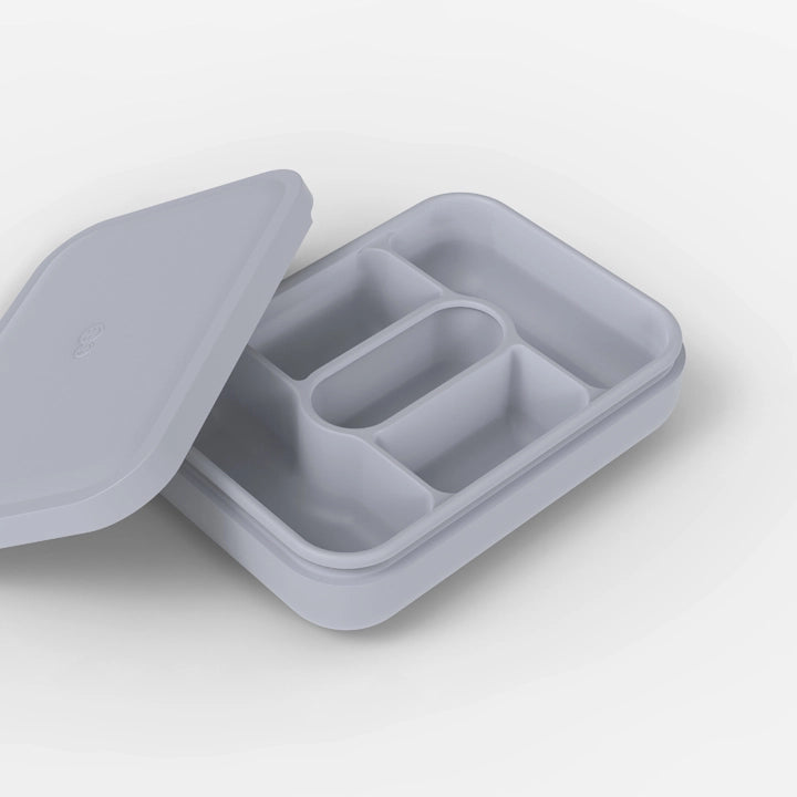 Baby-Led Weaning Travel Box - Pewter