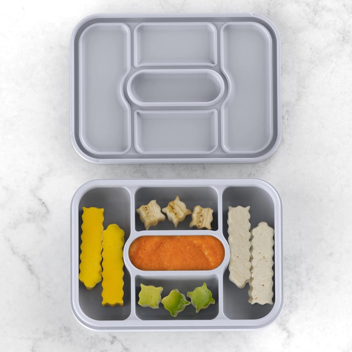 Baby-Led Weaning Travel Box - Pewter
