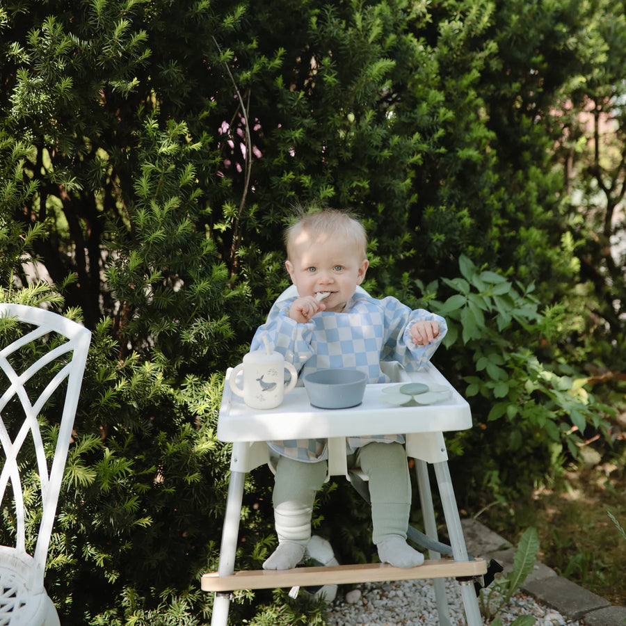First Feeding Baby Spoons (2 Pack) - Powder Blue & Shifting Sand