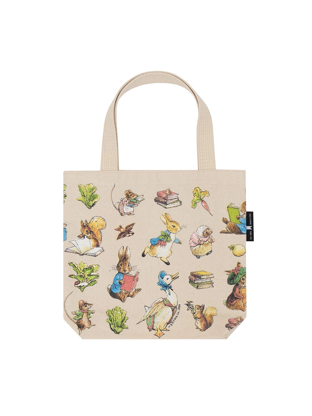 Peter Rabbit Pattern Mini Tote