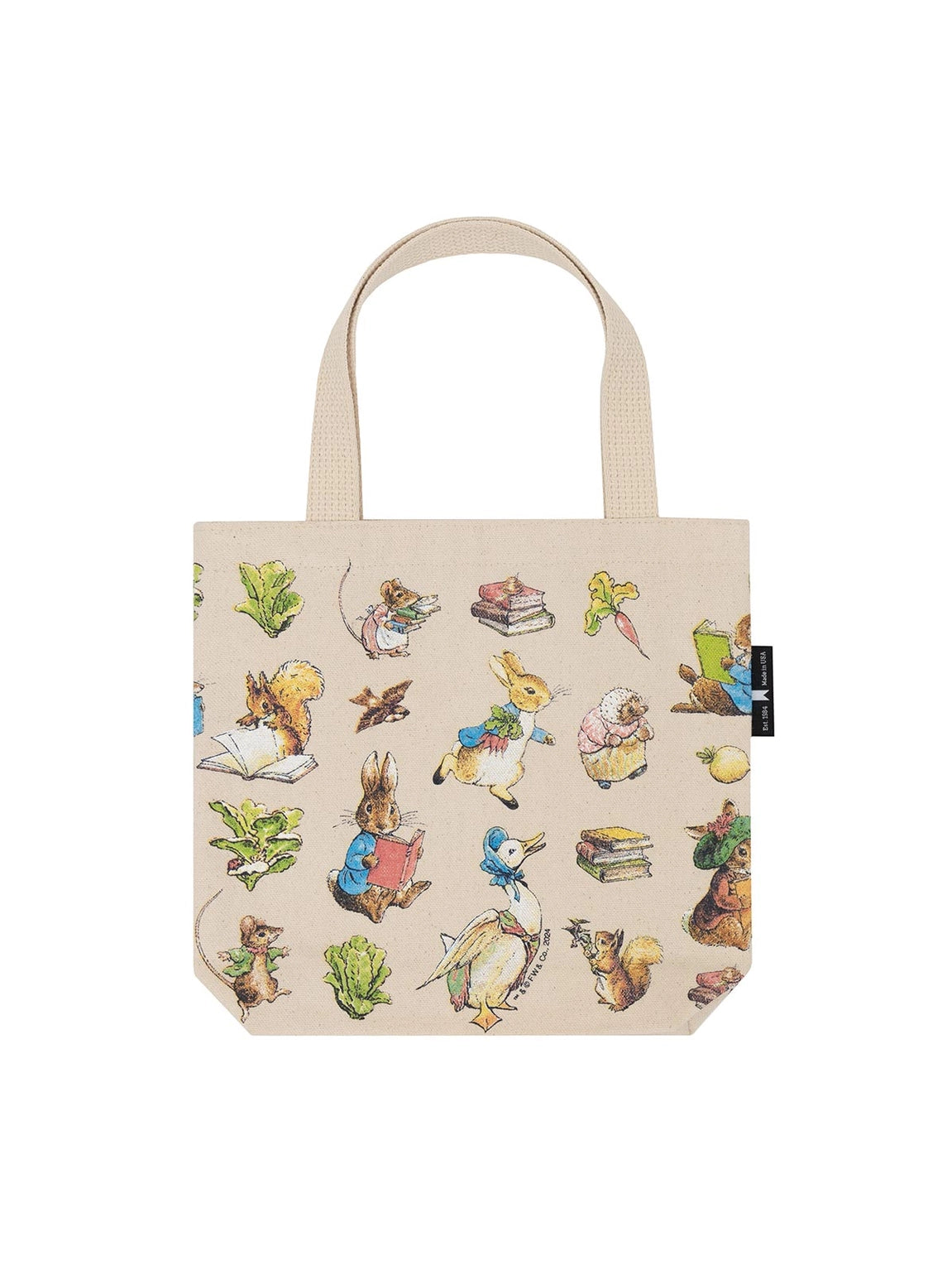 Peter Rabbit Pattern Mini Tote