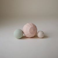 Nesting Spheres Sensory Toy - Blush