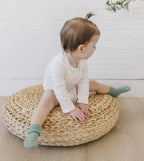 Merino Wool Baby Sock Set - Pine