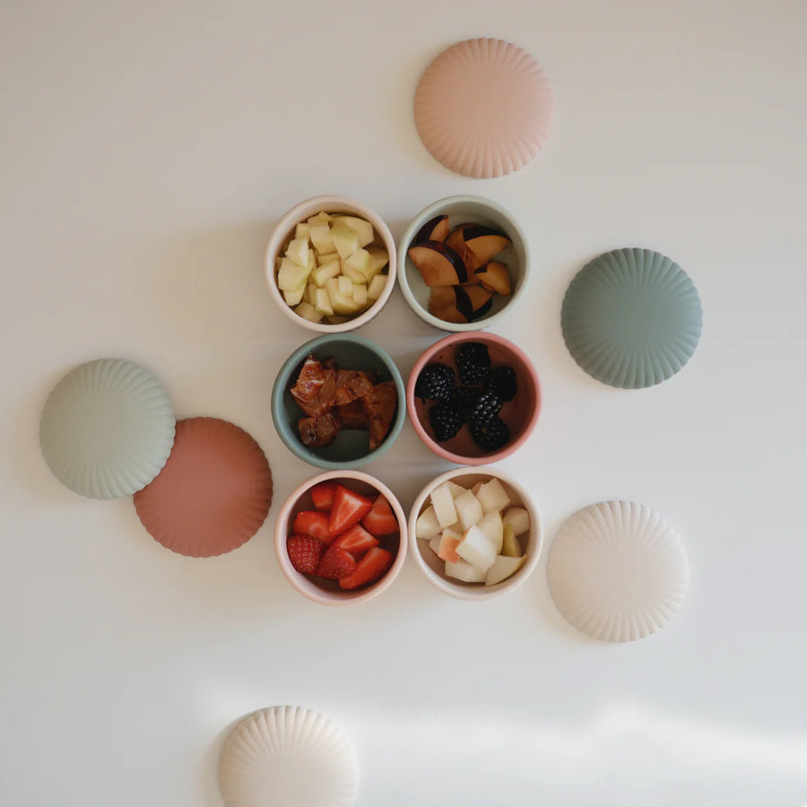 Silicone Baby Food Containers 3-Pack - Pink