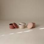 Silicone Baby Food Containers 3-Pack - Pink
