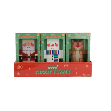 Holiday Wooden Fidget Puzzle