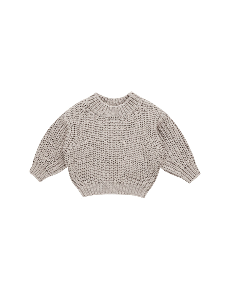 Fog Chunky Knit Sweater