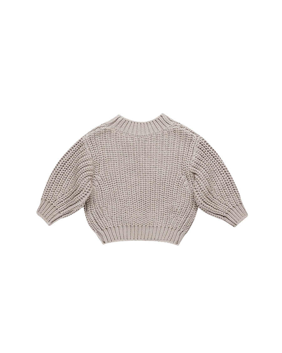 Fog Chunky Knit Sweater