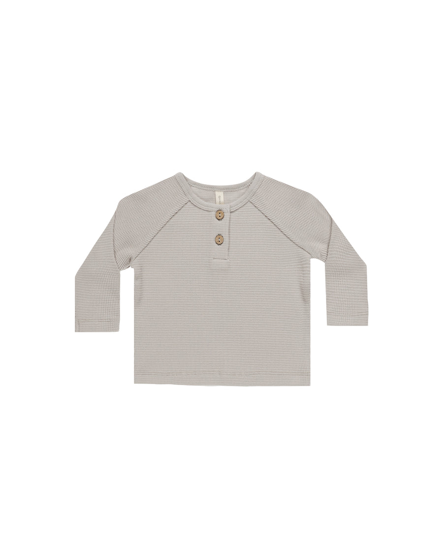 Fog Henley Knit Top