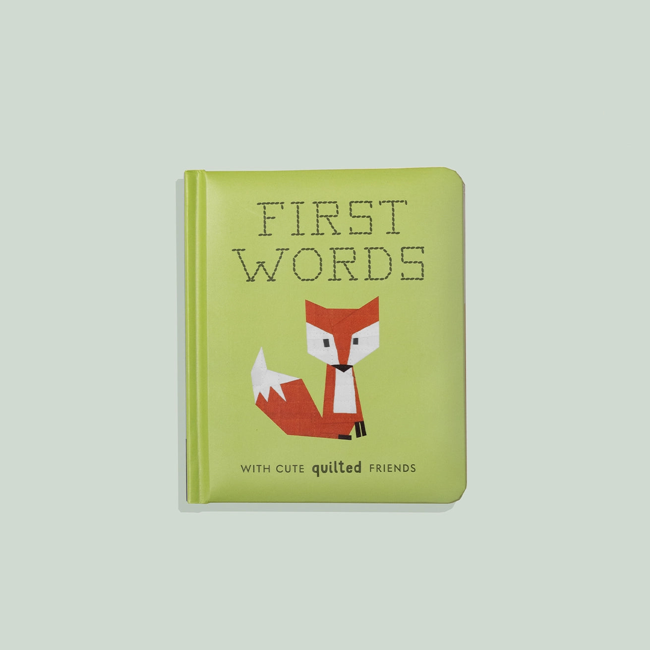 First Words with Cute Quilted Friends Board Book