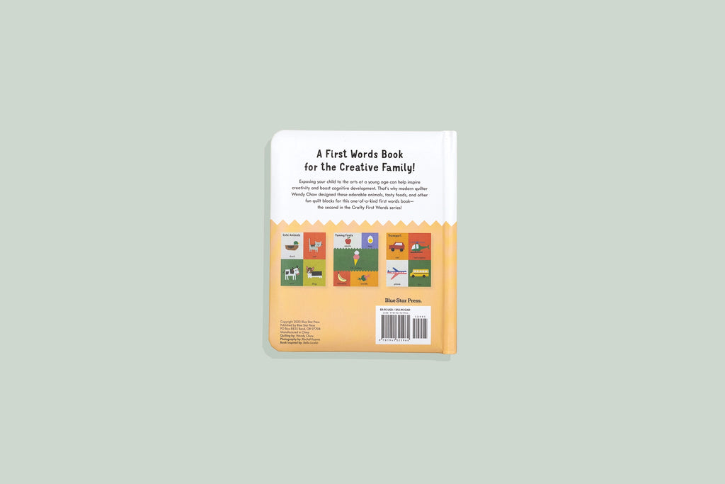 First Words with Cute Quilted Friends Board Book