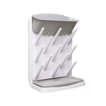 Vertical Bottle Drying Rack - Grey
