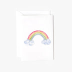 Rainbow Mini Notecard