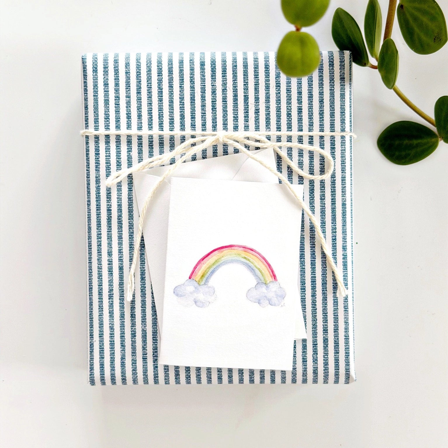 Rainbow Mini Notecard