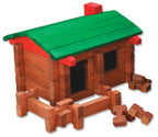1930's Original Camp Building Set - Red Christmas