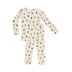 Reindeer Forest Ribbed Two-Piece Set