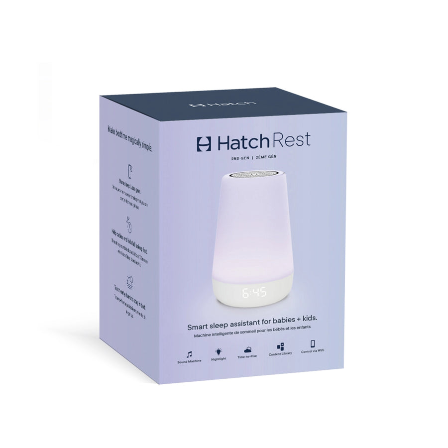 Hatch Rest 2nd Gen Sound Machine, Night Light, Time-To-Rise