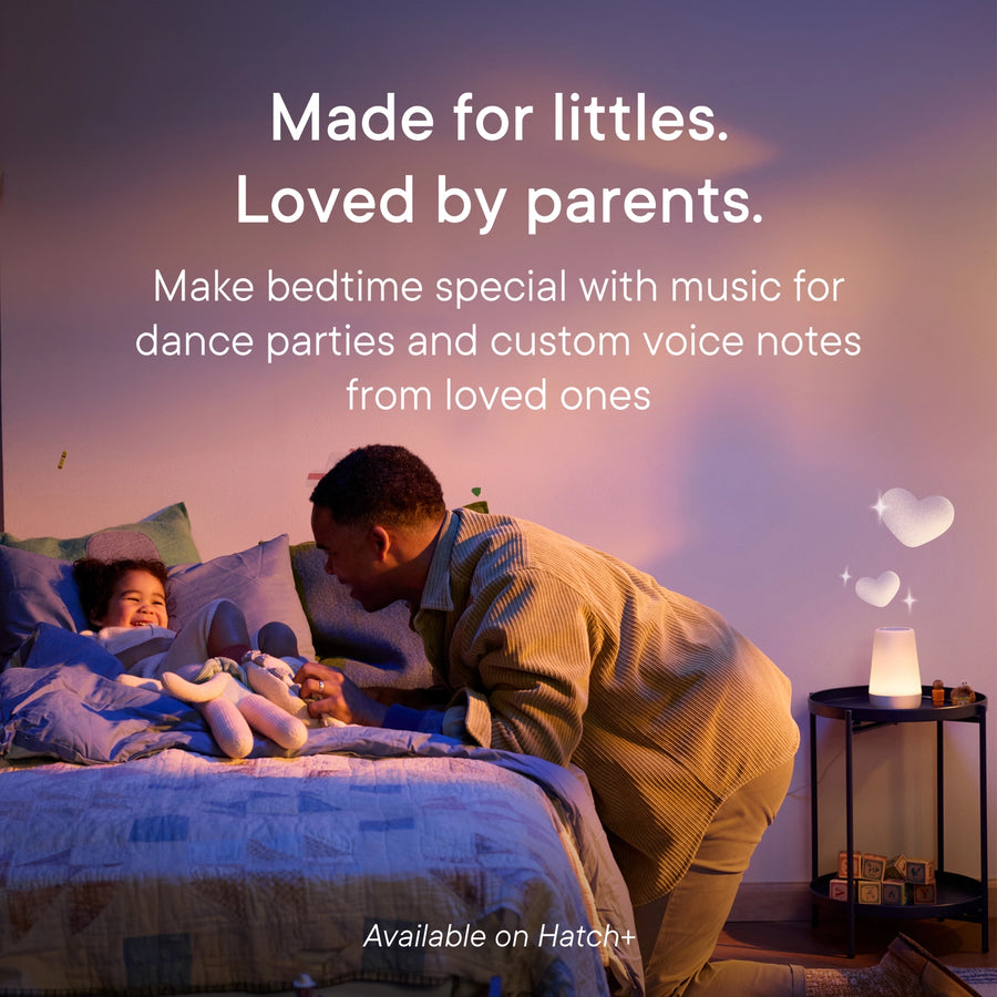Hatch Rest 2nd Gen Sound Machine, Night Light, Time-To-Rise