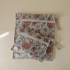Retro Flowers Water Resistant Wet Bag (2 pack)