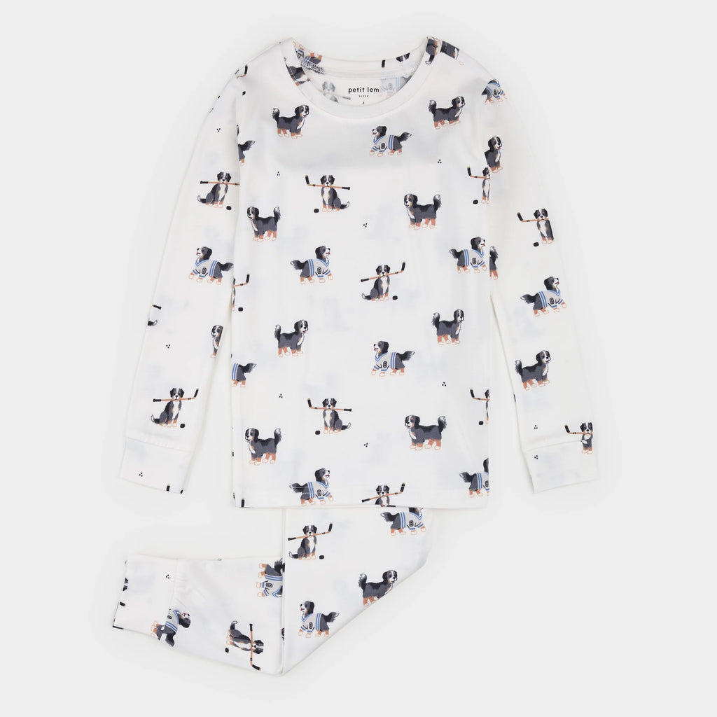LunaKnit Rink Rover Pajama Set