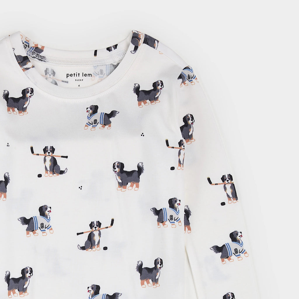 LunaKnit Rink Rover Pajama Set