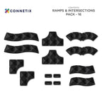 CONNETIX Roads Ramps & Intersections Pack | 16 Pieces