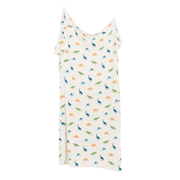 Ecru Roar Bamboo Swaddle Blanket