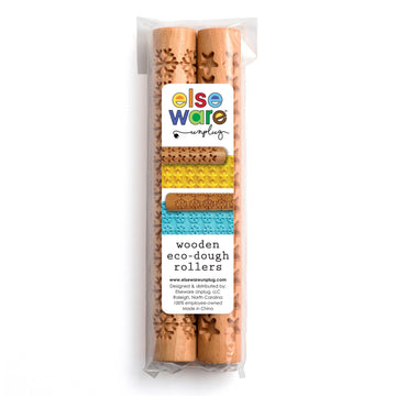 Wooden Eco-Dough Rollers