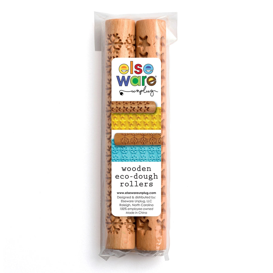 Wooden Eco-Dough Rollers