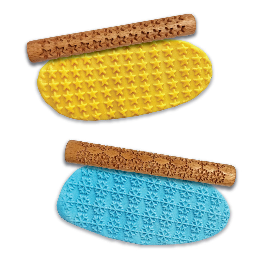 Wooden Eco-Dough Rollers