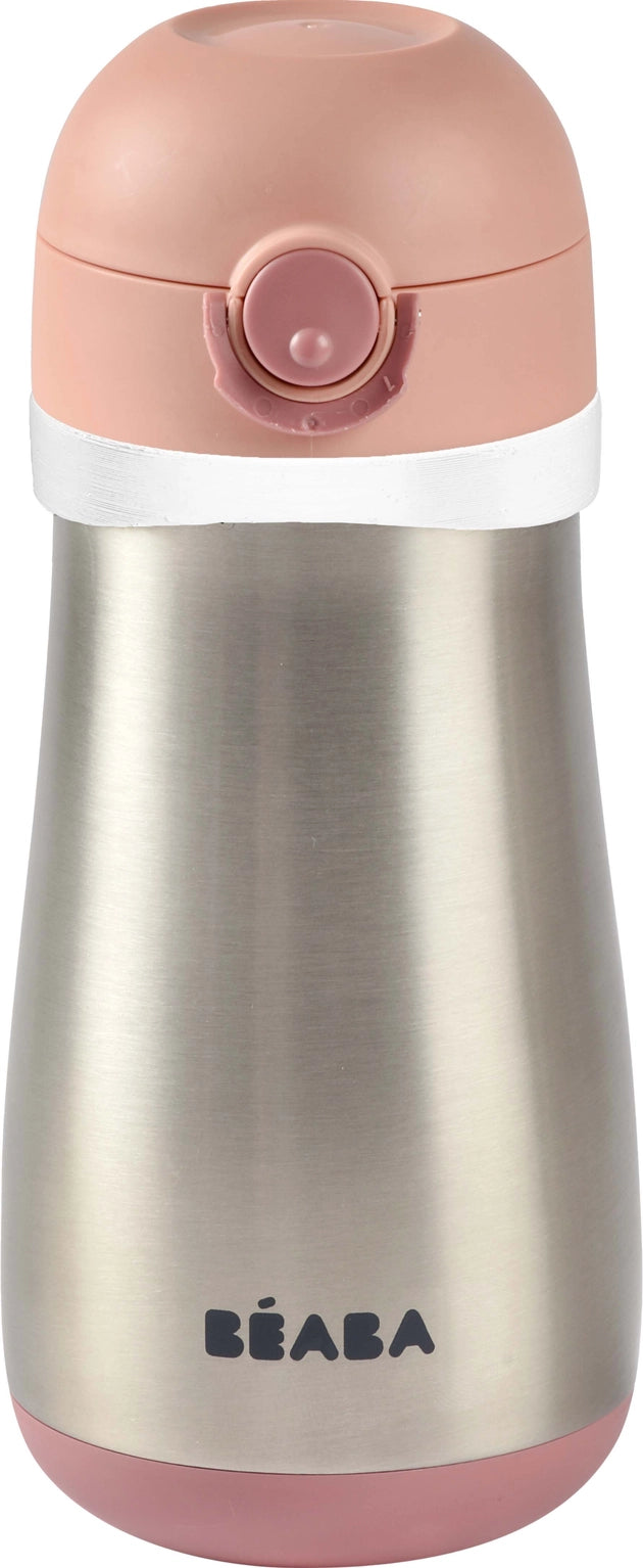 Stainless Steel Insulated Water Bottle - Rose