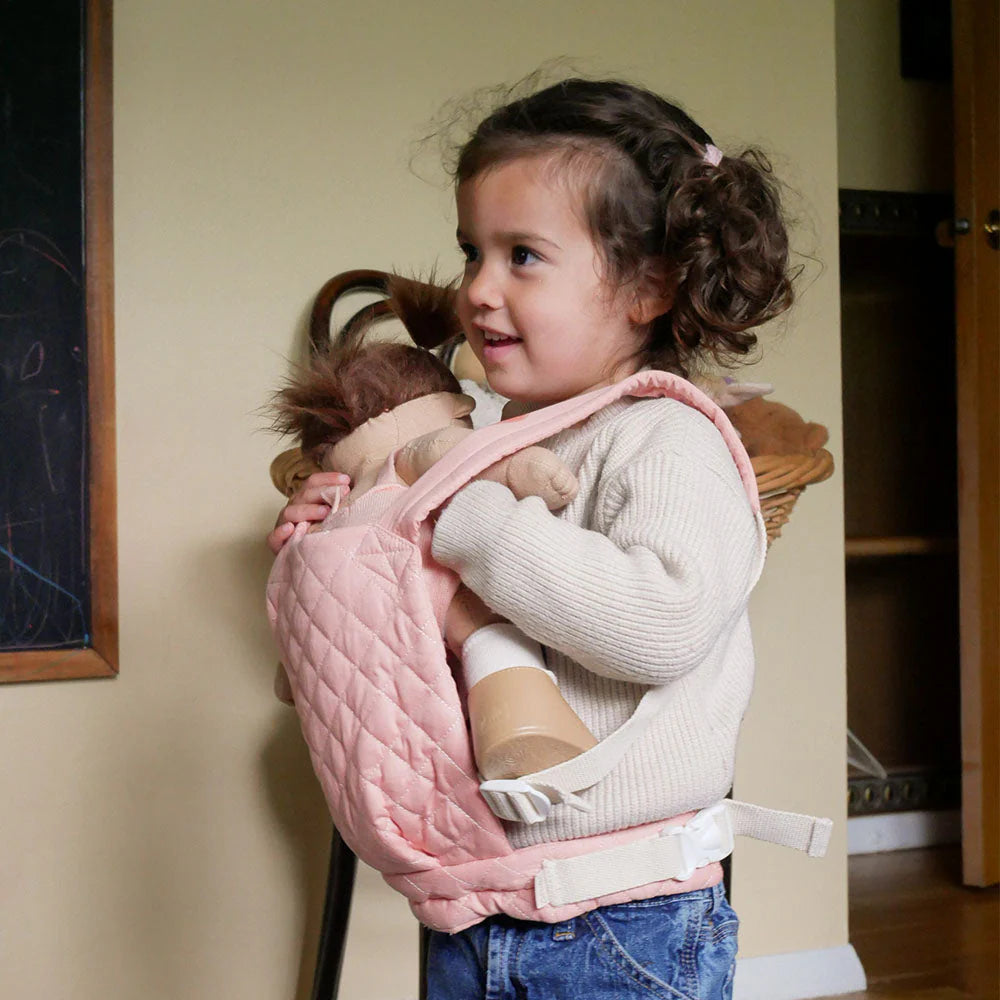 Rose - Quilted Doll Carrier