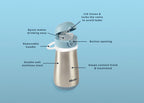 Stainless Steel Insulated Water Bottle - Rose