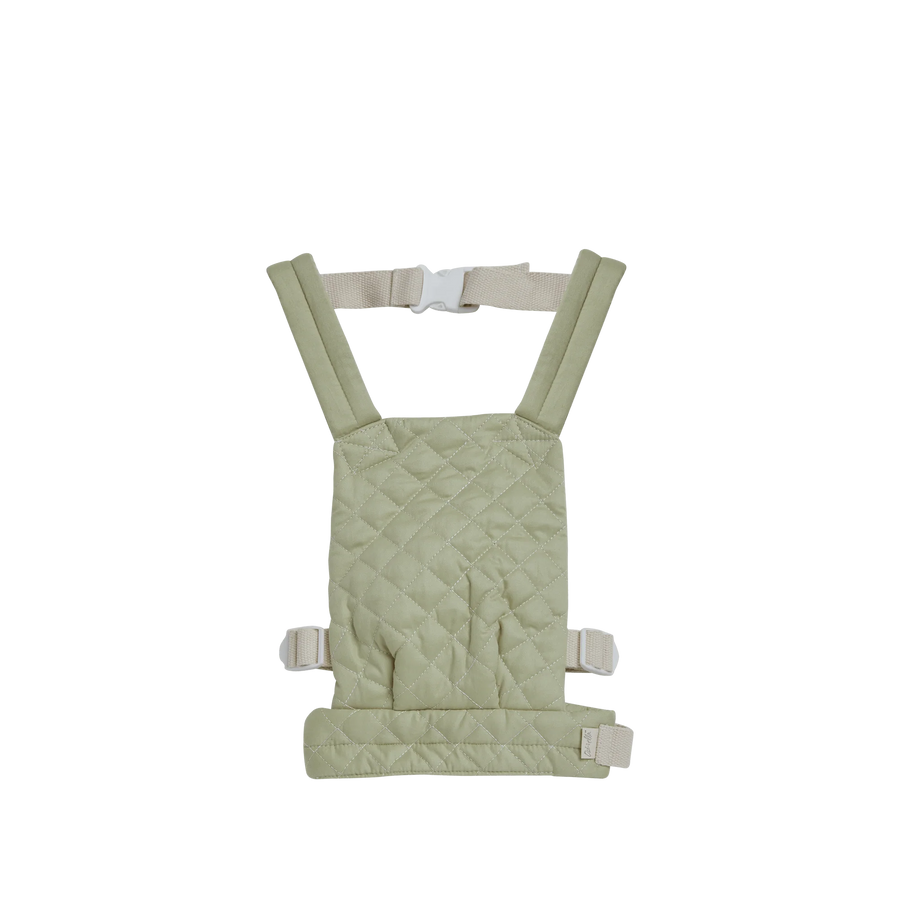 Sage - Quilted Doll Carrier