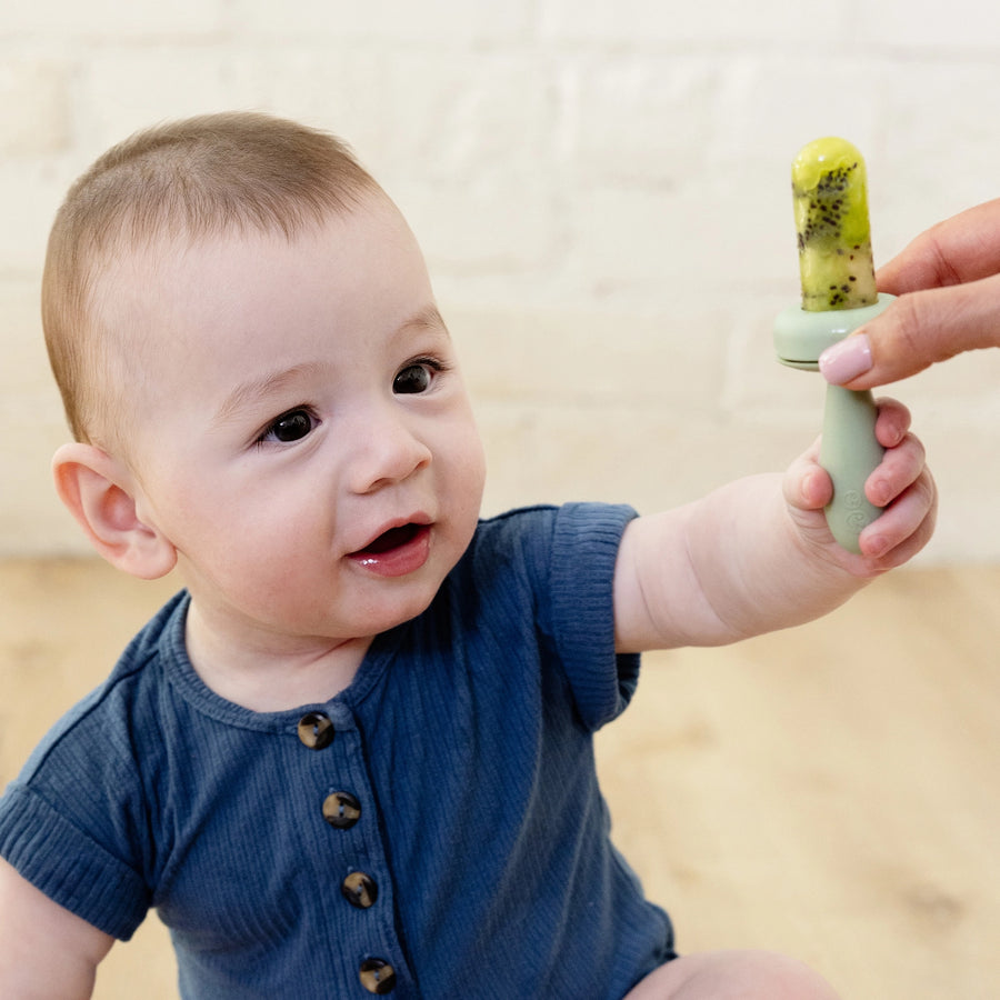Baby-Led Gumline Feeder - Sage