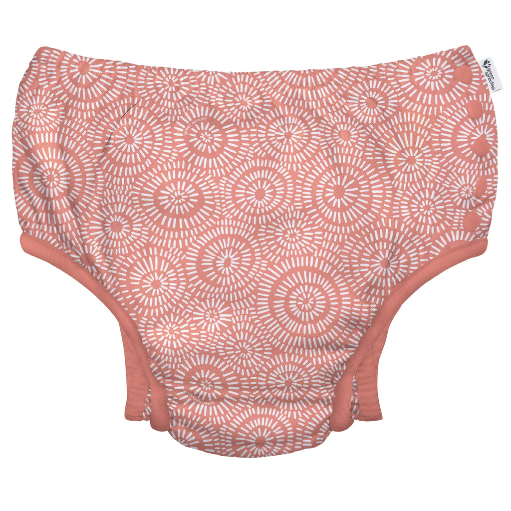 Snap Swim Diaper - Coral Sand Dollar