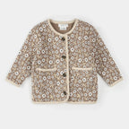 Poppy Sand Quilted Cardigan
