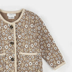 Poppy Sand Quilted Cardigan