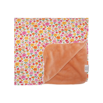 Summer Blooms Toddler Blanket