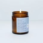 Sea Salt Essential Oil Beeswax Jar Candle