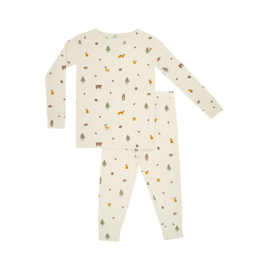 Woodland Animals Zip Romper