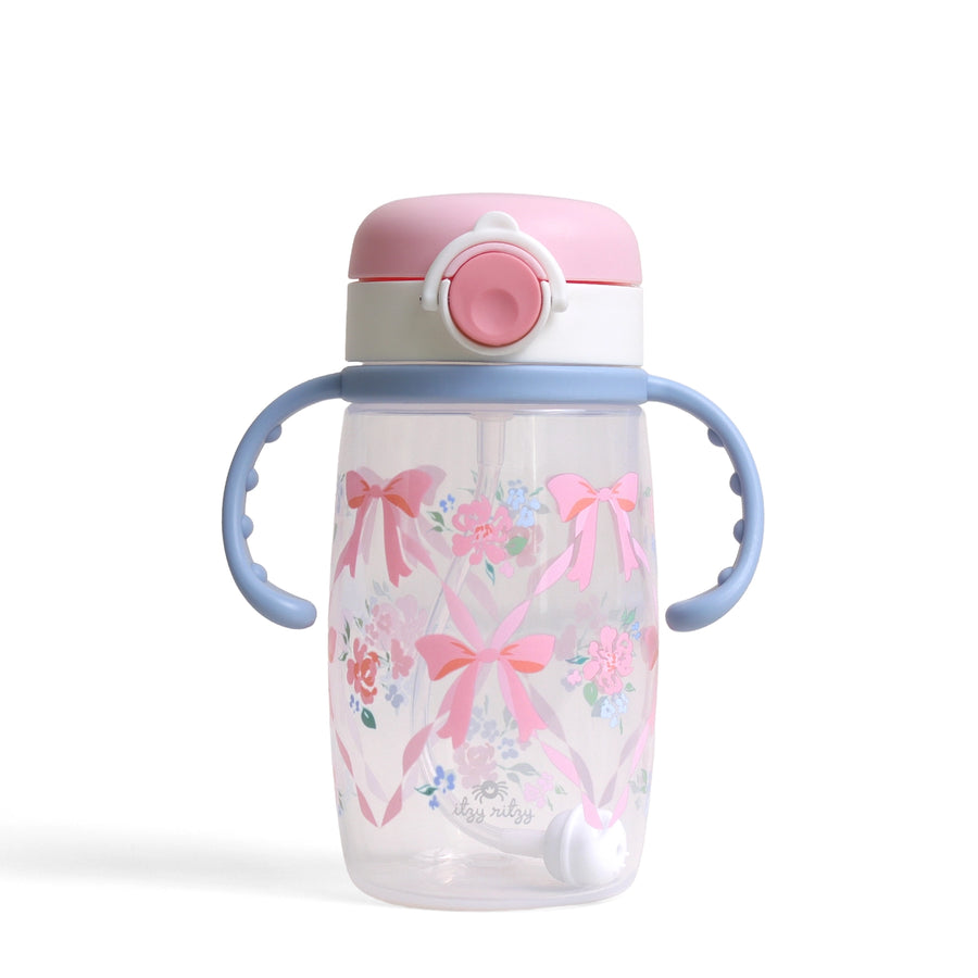 Itzy Sips™ Straw Cup - Ribbons and Roses