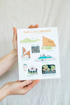 San Luis Obispo Art Print