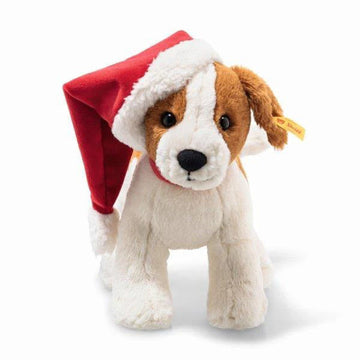 Snuffy Puppy with Santa Hat