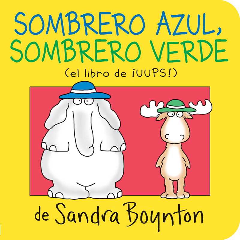 Sombrero Azul, Sombrero Verde Board Book