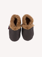 Spice Lambskin Booties