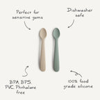 Ivory - Silicone Feeding Spoons 2-Pack