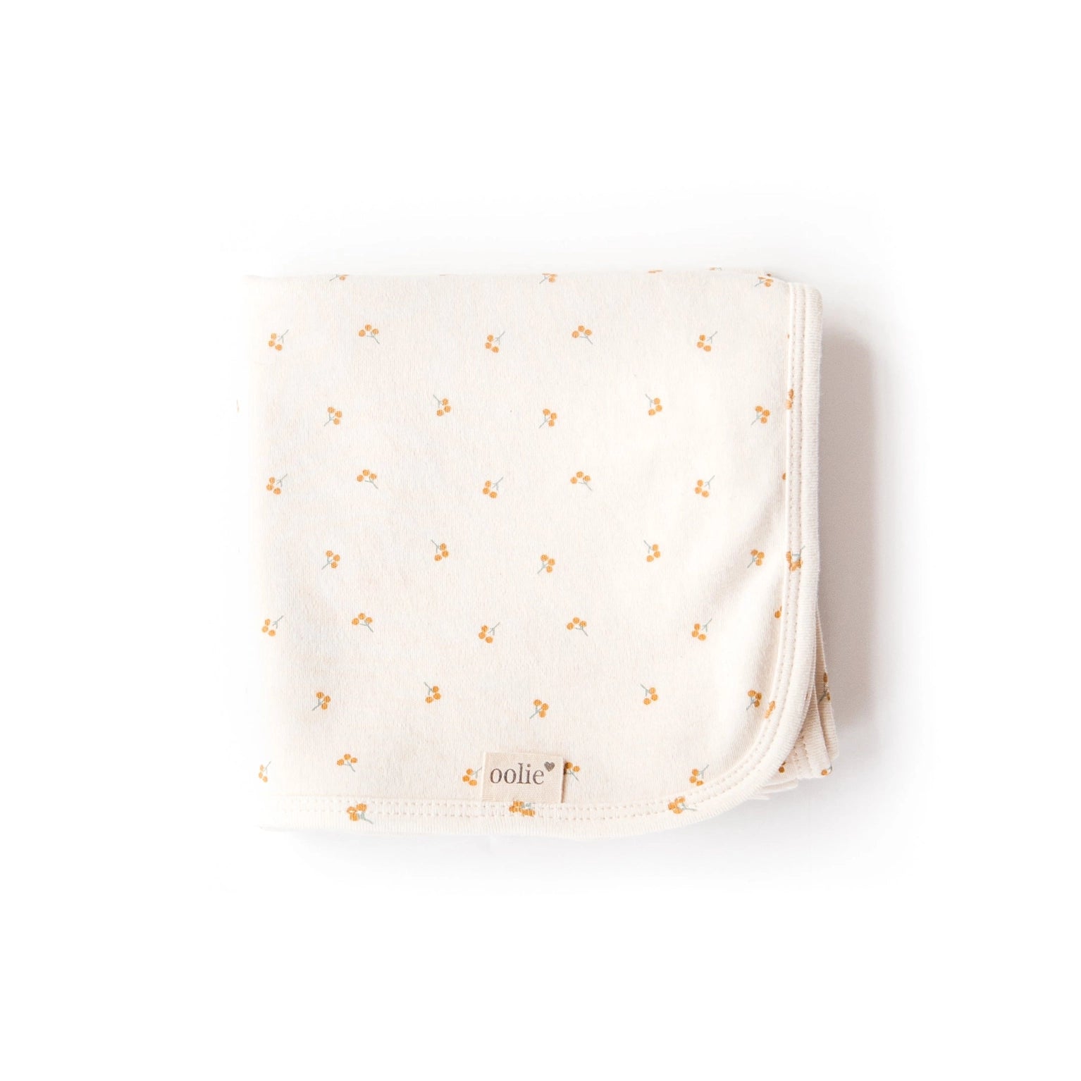 Organic Baby Blanket - Gold Sprig