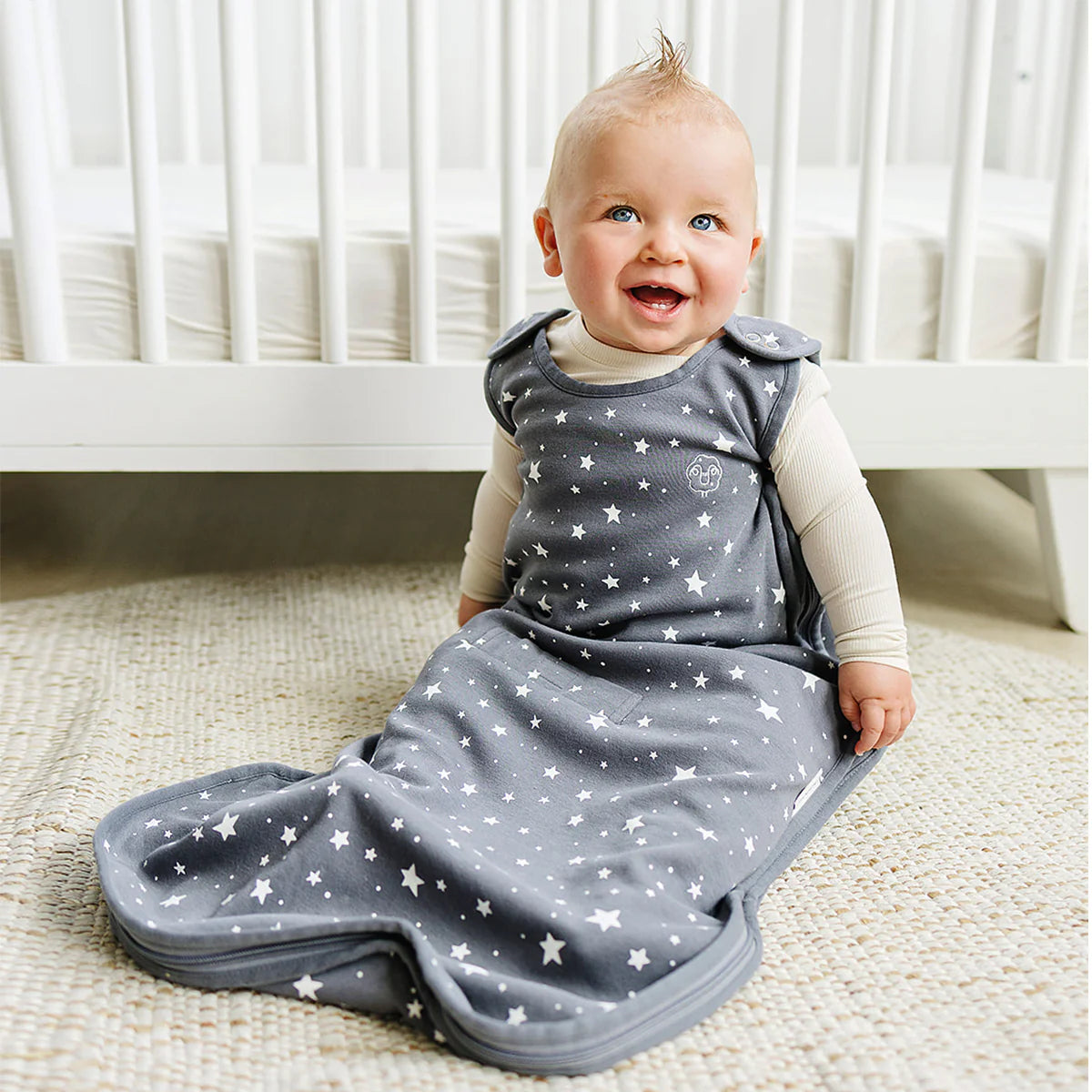 4 Season® Ultimate Baby Sleep Bag - Star Grey