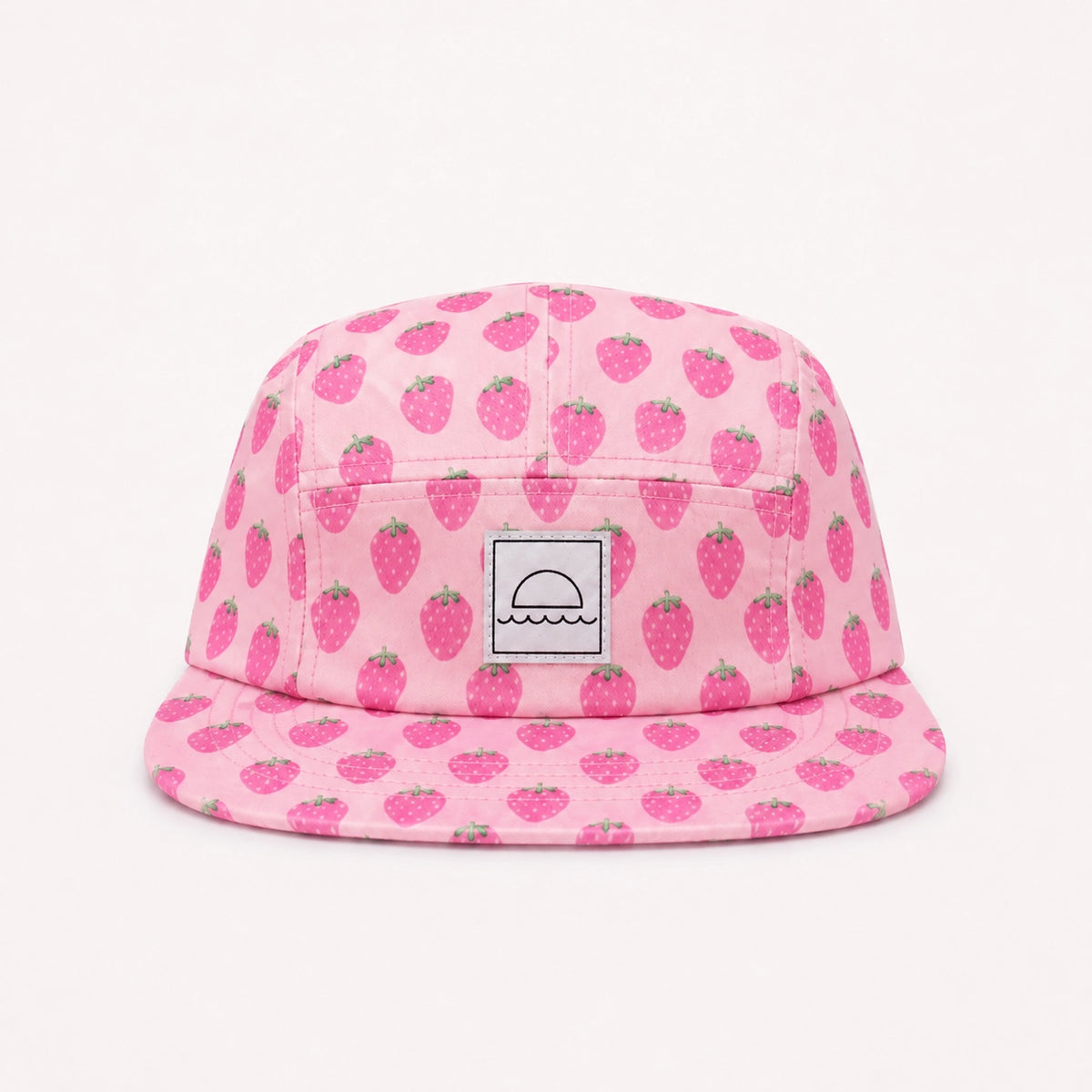 Five Panel Cap - Strawberry